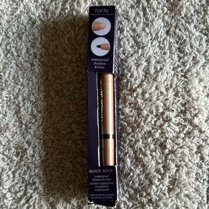 NIB Tarte quick stick rose gold luster/black
